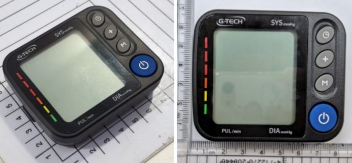 Medidor de pressão G-Tech GP480BT com Bluetooth (Imagem: Reprodução / Anatel)