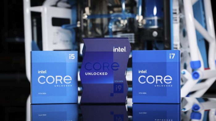 11th generation Core chips (image: publicity / Intel)