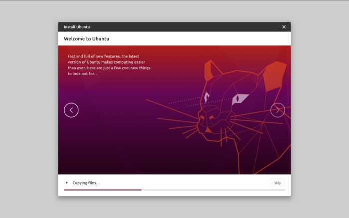 Novo Instalador do Ubuntu (imagem: divulgação/Canonical)
