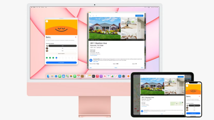 Evento da Apple teve lançamento de iMac colorido, AirTags, iPhone roxo e mais (Imagem: Reprodução/Apple)