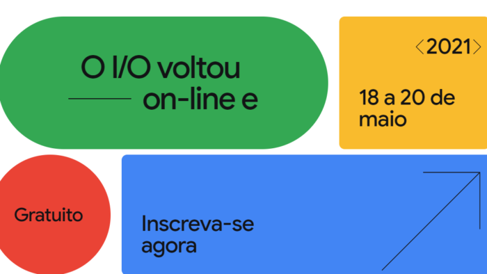 Google I/O 2021 será online e gratuito (Imagem: Reprodução/Google)