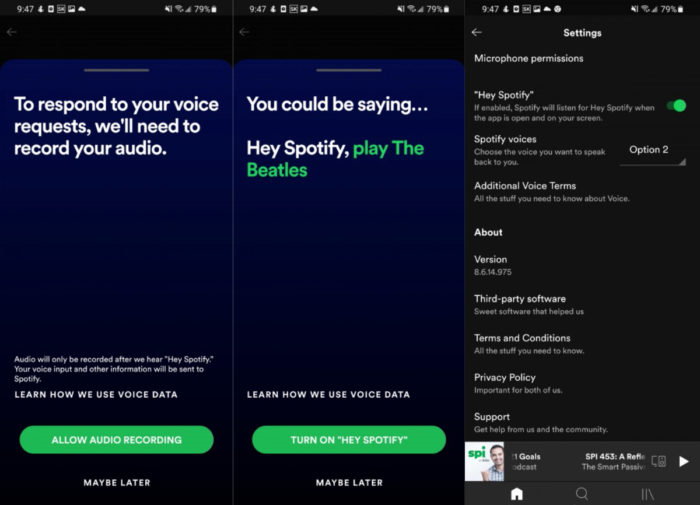 Comando Hey Spotify chega para mais usuários (Imagem: reprodução/GSMArena)