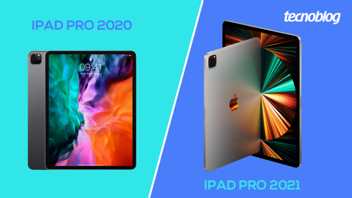 iPad Pro 2020 vs iPad Pro 2021 (Image: Vitor Pádua / Tecnoblog)