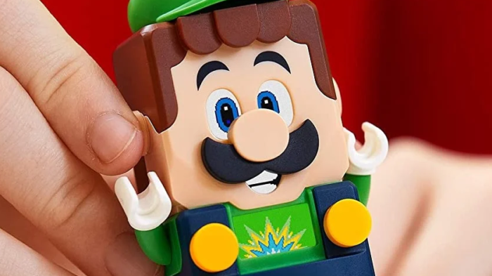 Lego Luigi estreia em Lego Super Mario (Imagem: Divulgação/Lego)