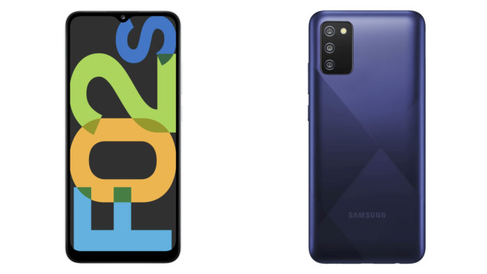 Samsung <a href='https://meuspy.com/tag/Espionar-Galaxy'>Galaxy</a> F02s (Imagem: Divulgação/Samsung)