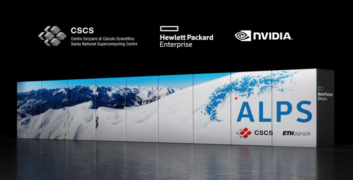 Alps supercomputer (image: disclosure / Nvidia)