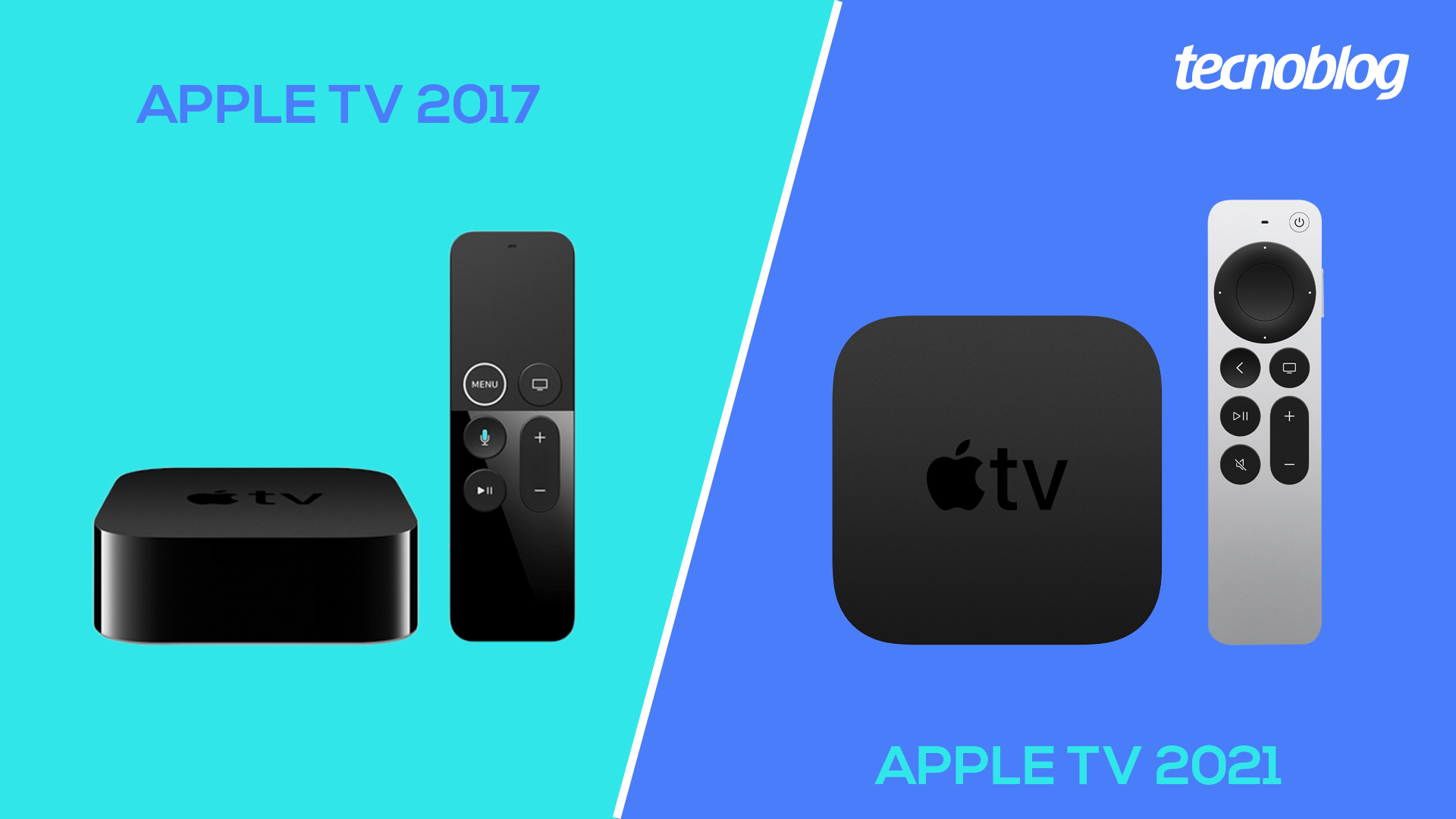 Qual a diferença do Apple TV 4K de 2017 para o de 2021? | Gadgets