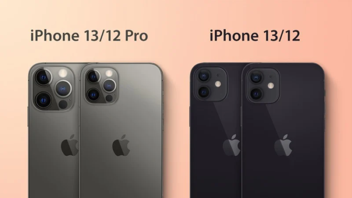 Esquemas mostram possível design de câmeras do iPhone 13 e 13 Pro (Imagem: Reprodução/MacRumors)