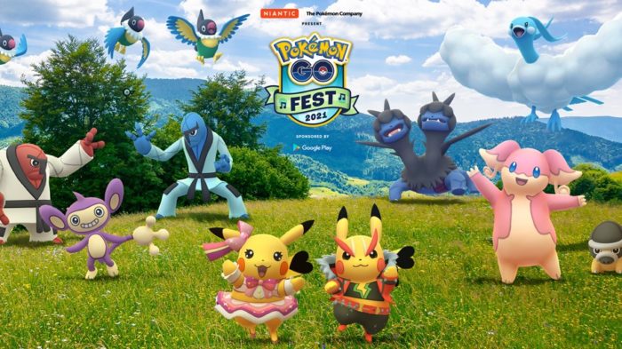 Pokémon GO Fest 2021 vai acontecer em 17 e 18 de julho (Imagem: Divulgação/Niantic)