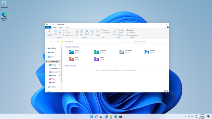 Explorador de arquivos no Windows 11 (Imagem: Reprodução/Tecnoblog)