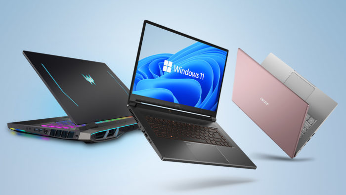 Acer PCs with Windows 11 (Image: Disclosure)