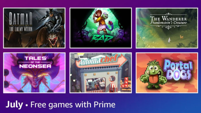 Prime Gaming julho