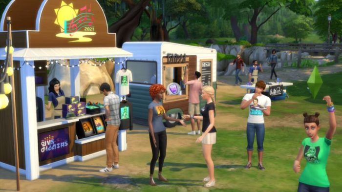 Sims Sessions em The Sims 4 (Imagem: Divulgação/EA)