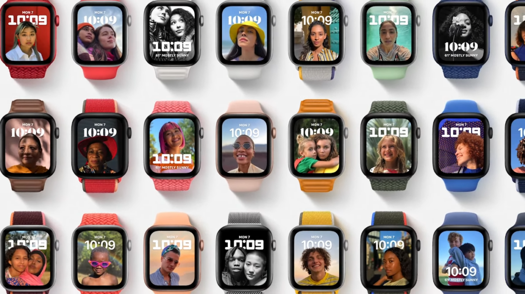 Photo in portrait mode is a new feature of watchOS 8 (Image: Press/Apple)