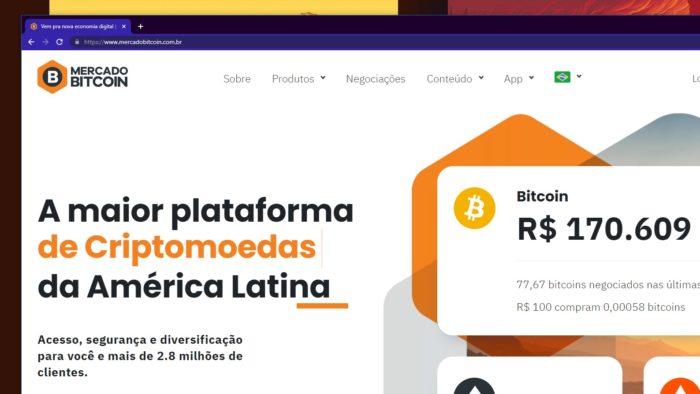 Corretora de criptomoedas Mercado Bitcoin na condição de volta primitivo unicórnio do área na América Latina (Imagem: Reprodução)