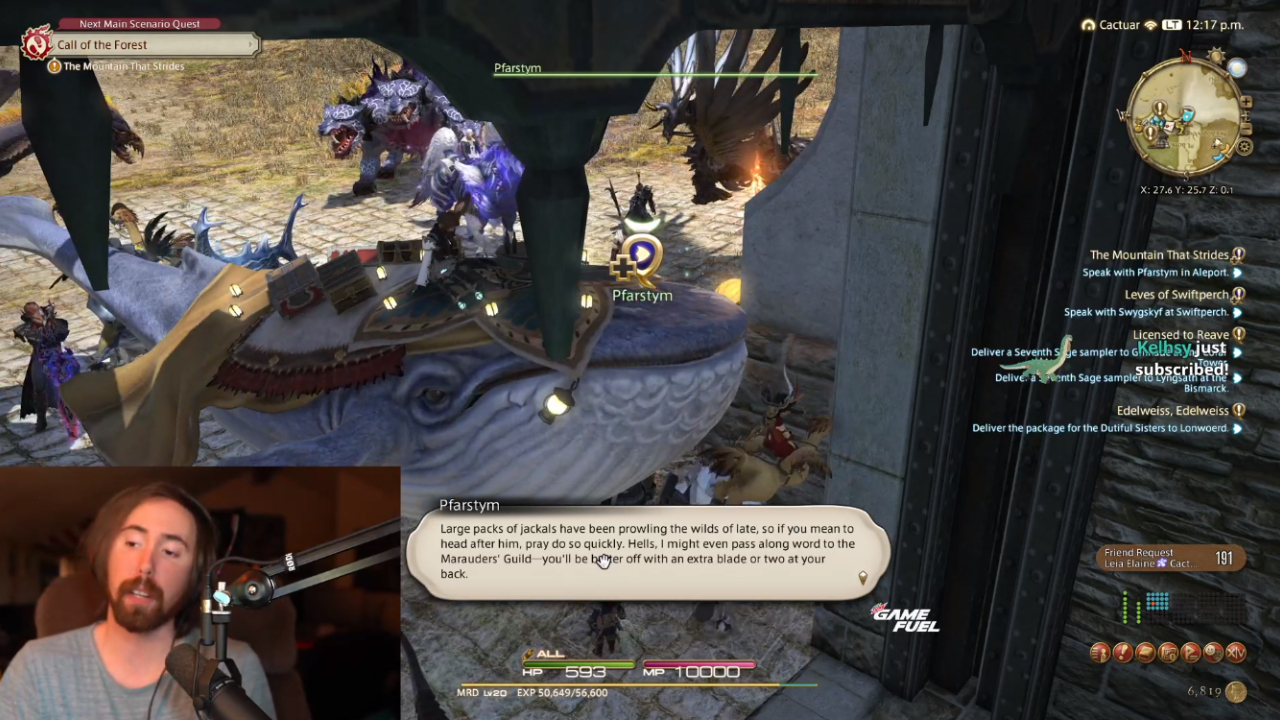 Final Fantasy 14 bane jogadores por criarem tumulto na live de Asmongold | Jogos