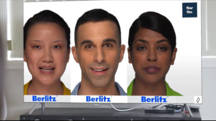 Instrutores virtuais da Berlitz (Imagem: Divulgação)