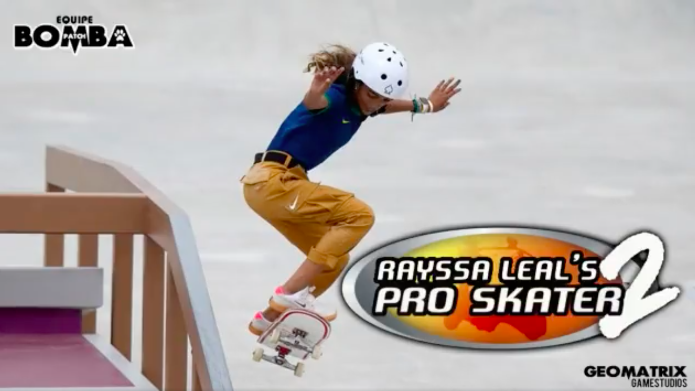 Bomba Patch cria Rayssa Leal’s Pro Skater 2 com medalhista brasileira | Jogos