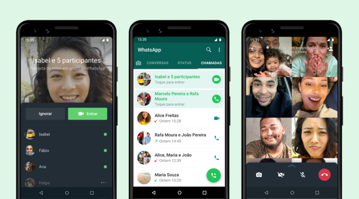 WhatsApp ganha escolha para mover-se dentro de chamadas no meio de descendência que quer começaram (Imagem: Divulgação/WhatsApp)