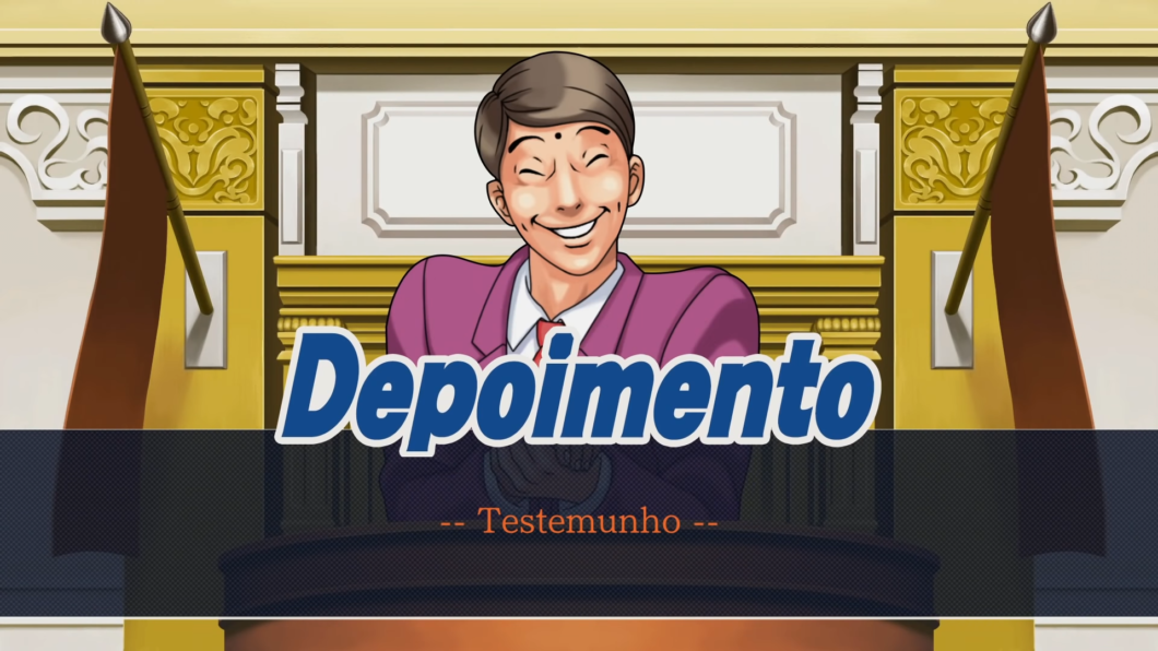 Toda a interface dos jogos da série Advogados de Primeira são adaptadas para português (Imagem: Murilo Tunholi/Tecnoblog)