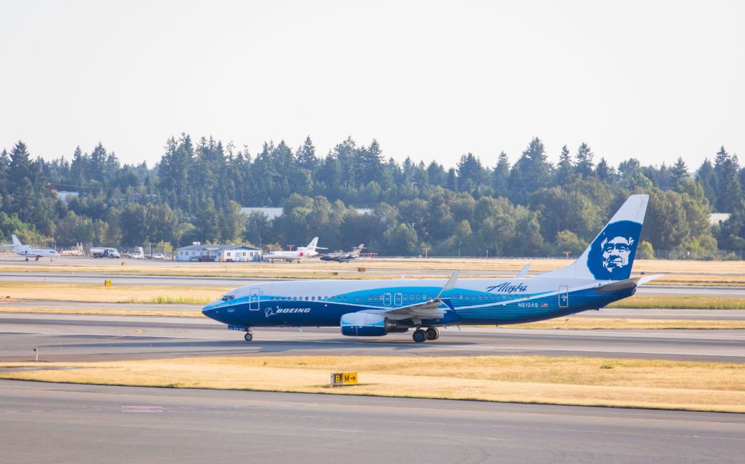 Avião da Alaska Airlines (Imagem: Divulgação/Alaska Airlines)