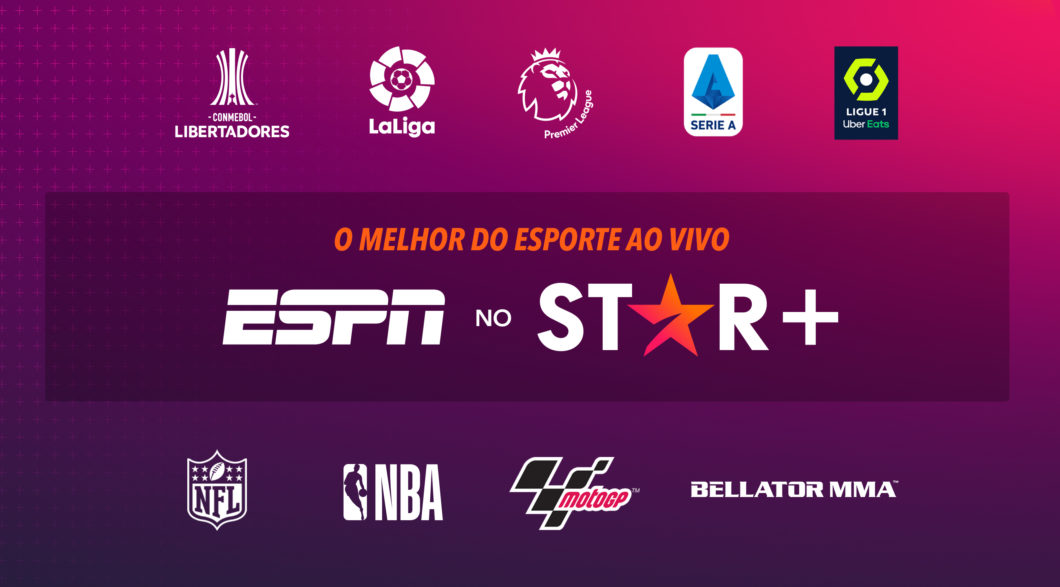Campeonatos exibidos pelo Star+ (Imagem: Divulgação / Disney)