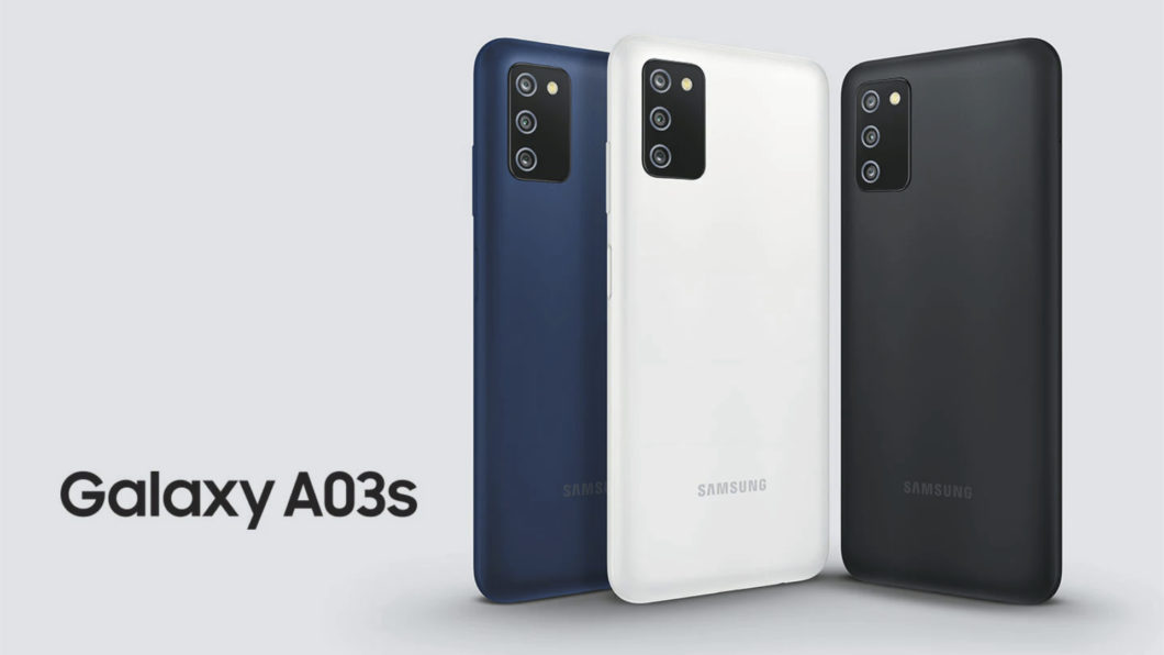 Samsung Galaxy A03s (Imagem: Divulgação/Samsung)