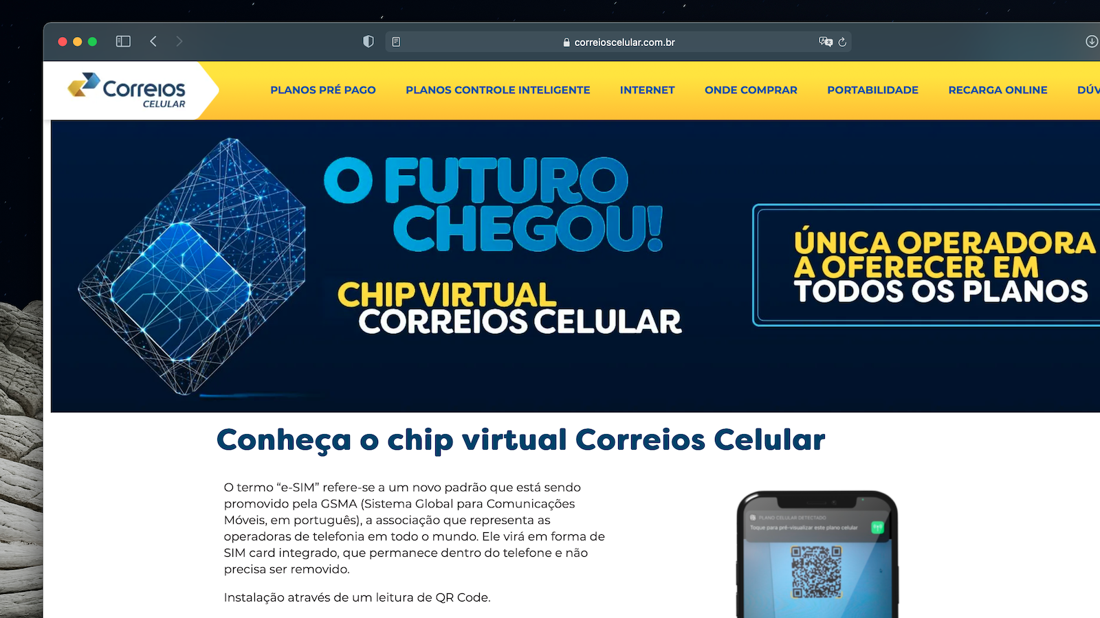 Correios Celular lança chip virtual eSIM com instalação remota | Telecomunicações