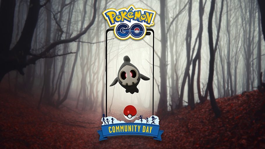 Duskull está no Dia Comunitário de outubro em Pokémon Go (Imagem: Divulgação/Niantic)