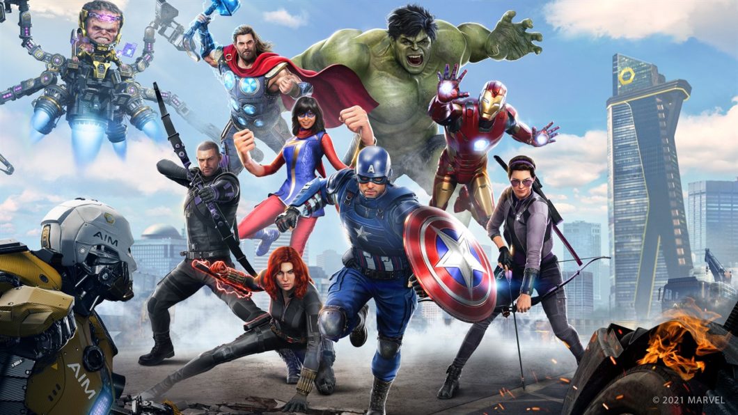 Imagem promocional de Marvel's Avengers