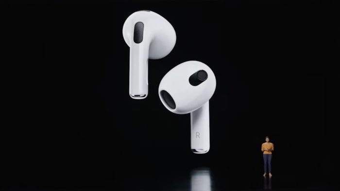 3rd generation AirPods (Image: Playback/ Apple)