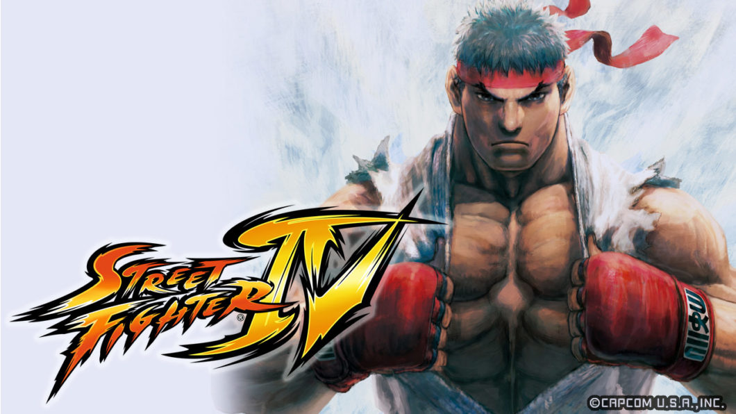 Ryu promotional artwork on Street Fighter IV
