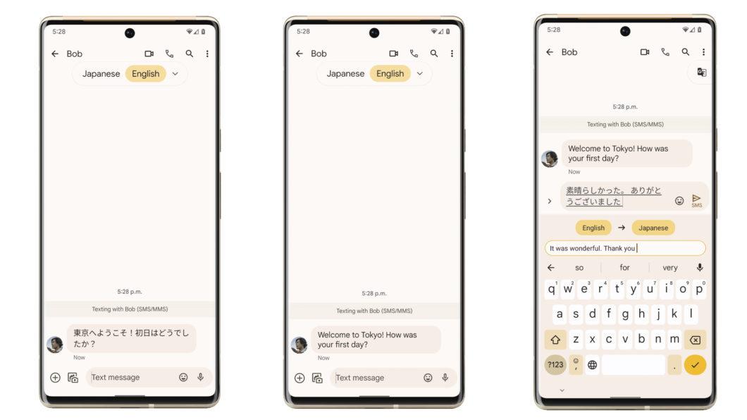 Google Pixel 6 has resources for instant translation with the help of the new Google Tensor chip (Image: Disclosure/Google)
