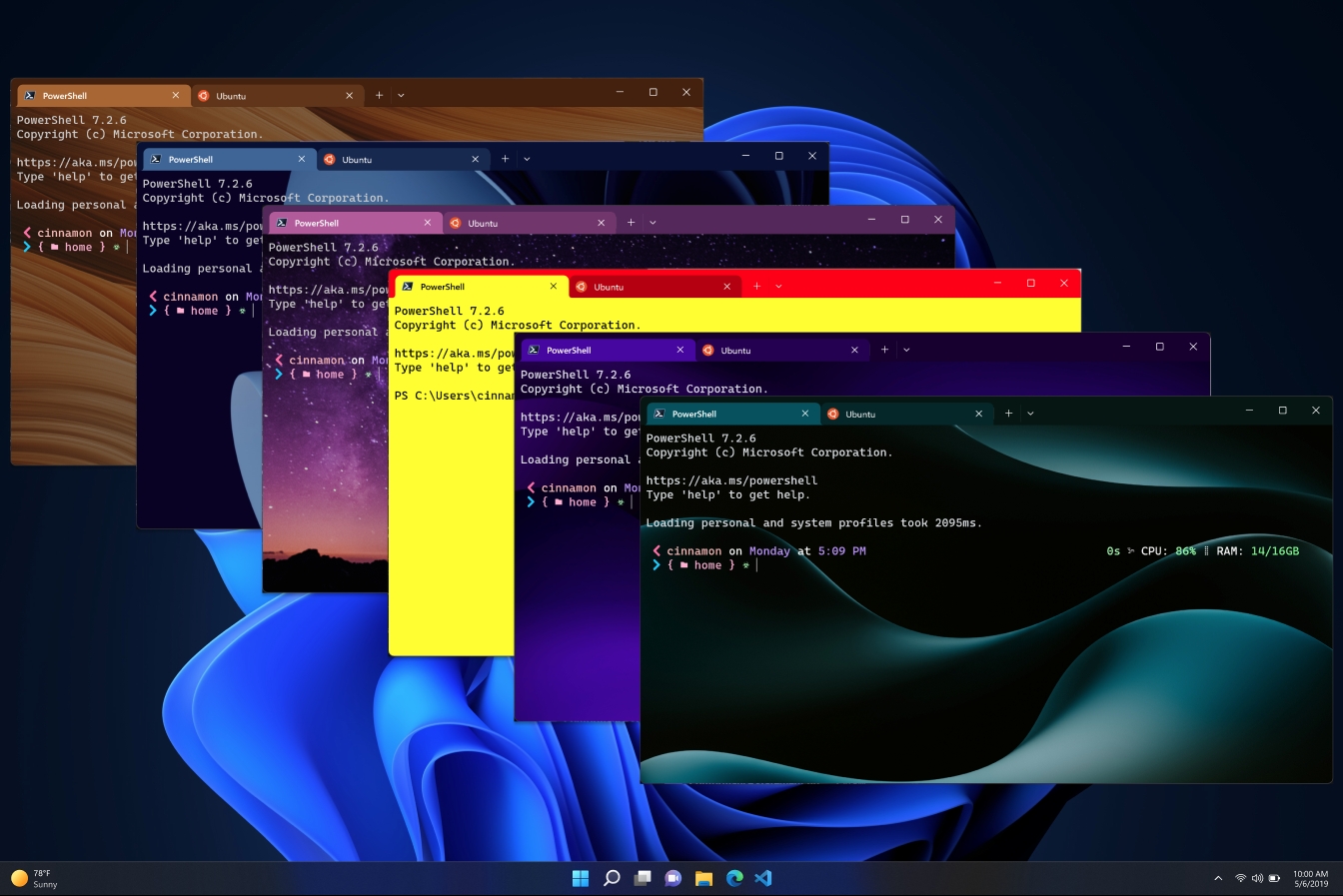 Windows Terminal fica mais agradável de usar com suporte a temas na interface